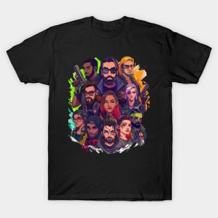 Deltarune Creative Characters T-Shirt